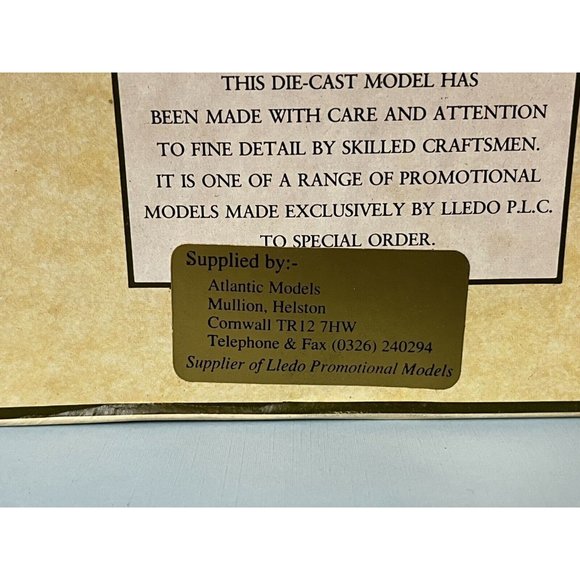 LLEDO 1/64 Diecast 1920 Ford Model T Van Truck Albert Dock liverpool England - Picture 8 of 9